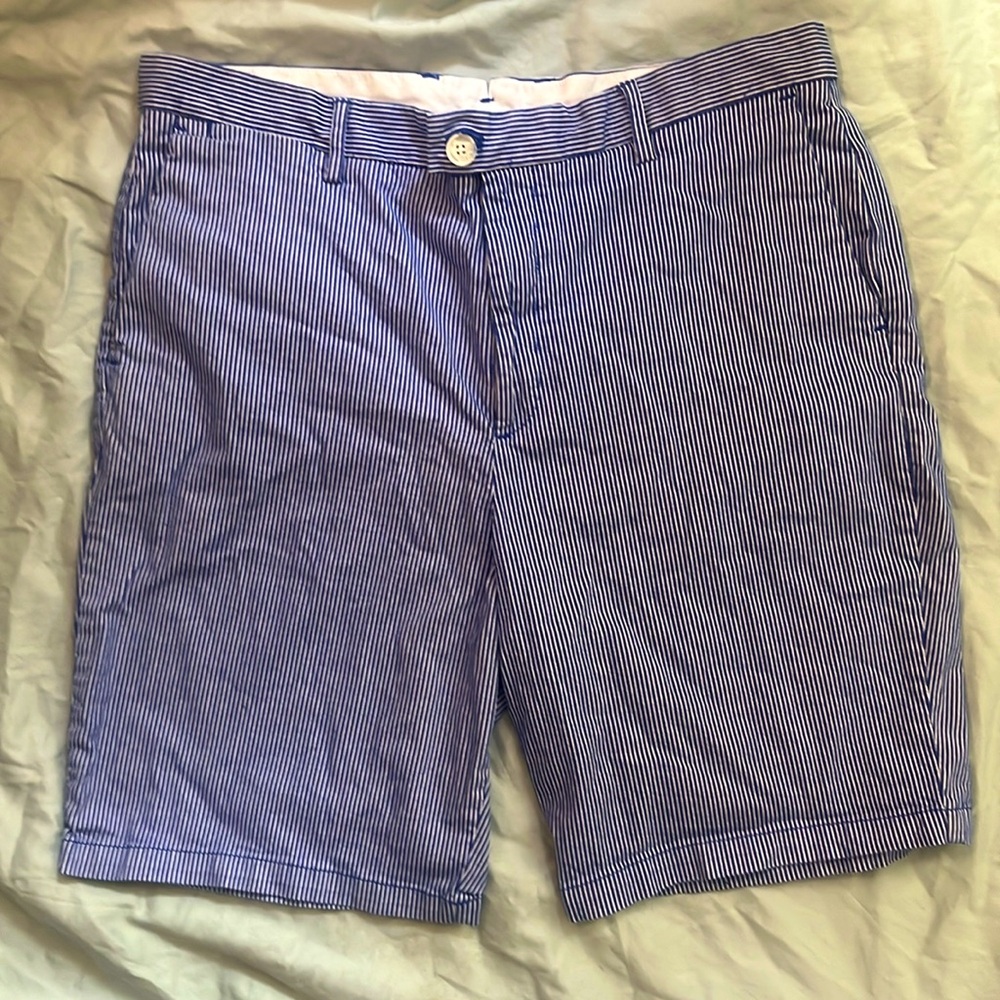 Calvin Klein pinstripe shorts sz 34